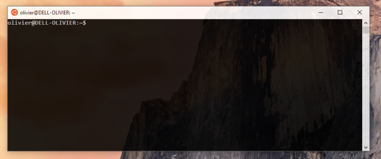 Cmder avec Bash sur Ubuntu sur Windows cmder-bash-ubuntu-for-windows-10